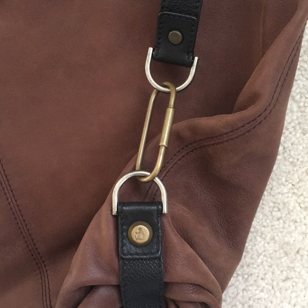 Large Lanvin Leather Sac Patent leather strap - Picture 3 of 8